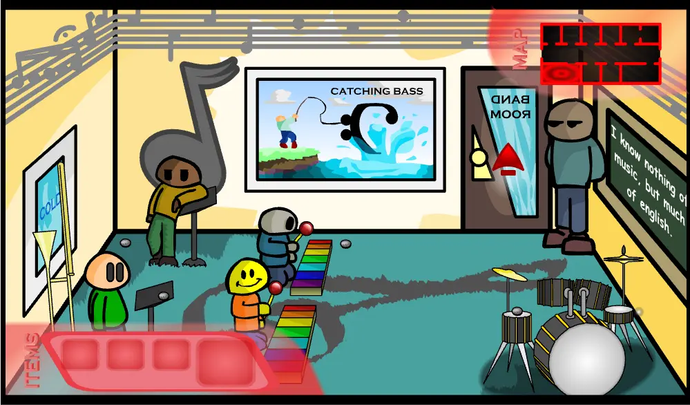 Riddle School 2 Gameplay - Phil Eggtree escaping school